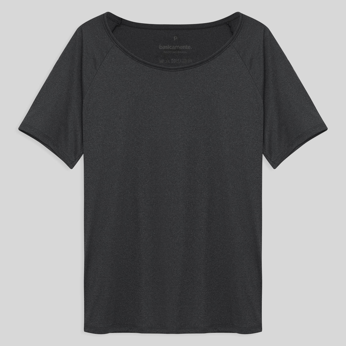 Camiseta BeON | New Life - Mescla Escuro
